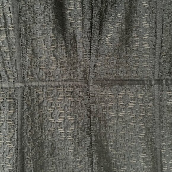 Planet - dress navy - lace overlay over taupe lining - size 14 - Picture 8 of 9